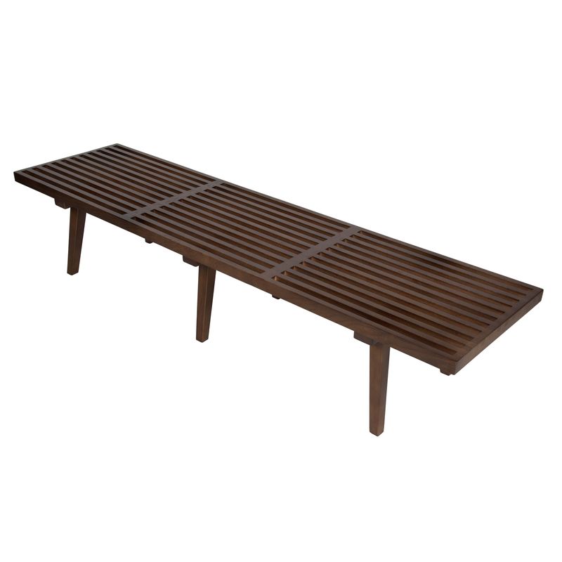 EMFURN Mid-Century Inwood Platform Bench - 6 Feet