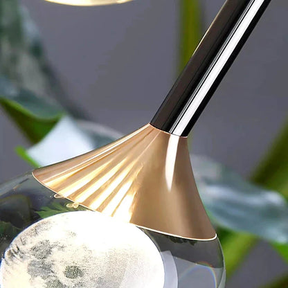 Pely Modern Crystal Stairway Chandelier