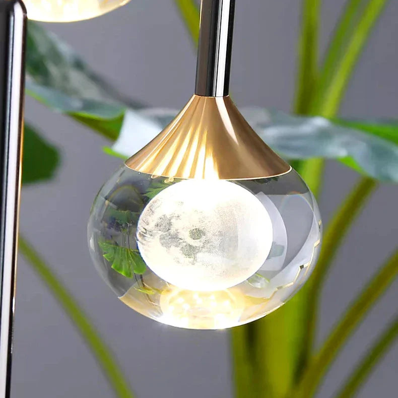 Pely Modern Crystal Stairway Chandelier