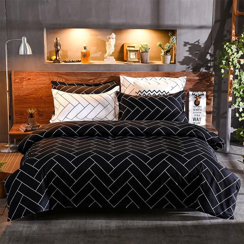 Nordic Contrast Duvet Cover Set