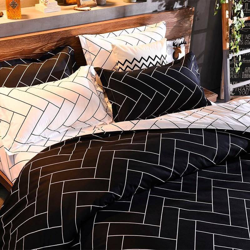 Nordic Contrast Duvet Cover Set