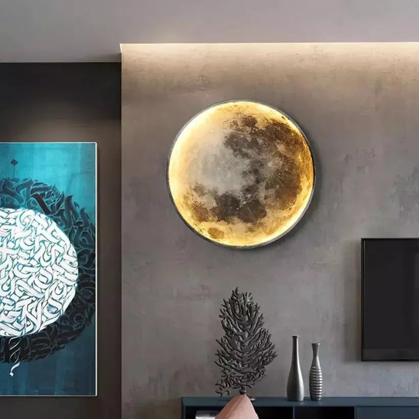 Polina Led Moon Wall Light