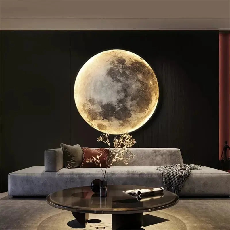 Polina Led Moon Wall Light