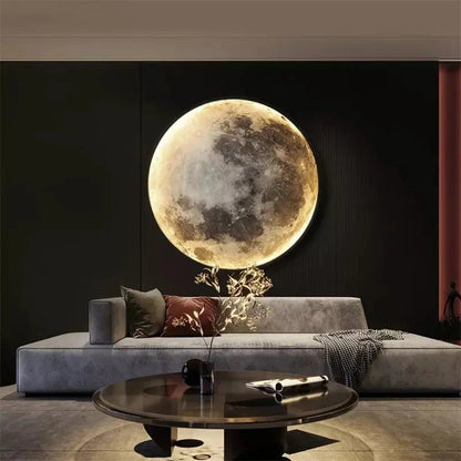 Polina Led Moon Wall Light