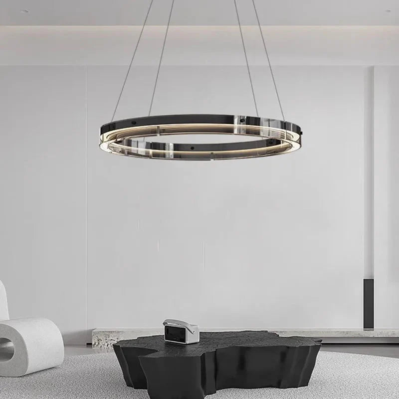 Qyra Contemporary Circular LED Chandelier