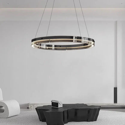 Qyra Contemporary Circular LED Chandelier
