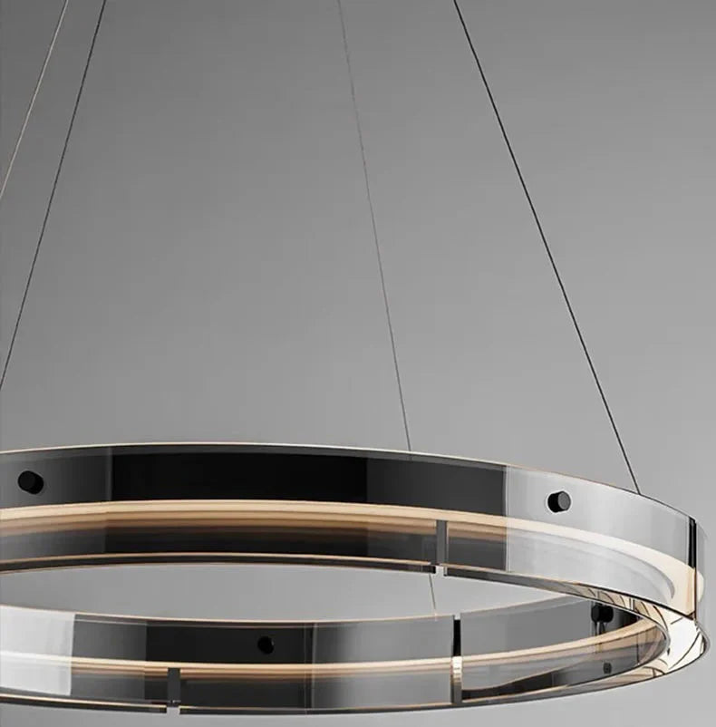 Qyra Contemporary Circular LED Chandelier
