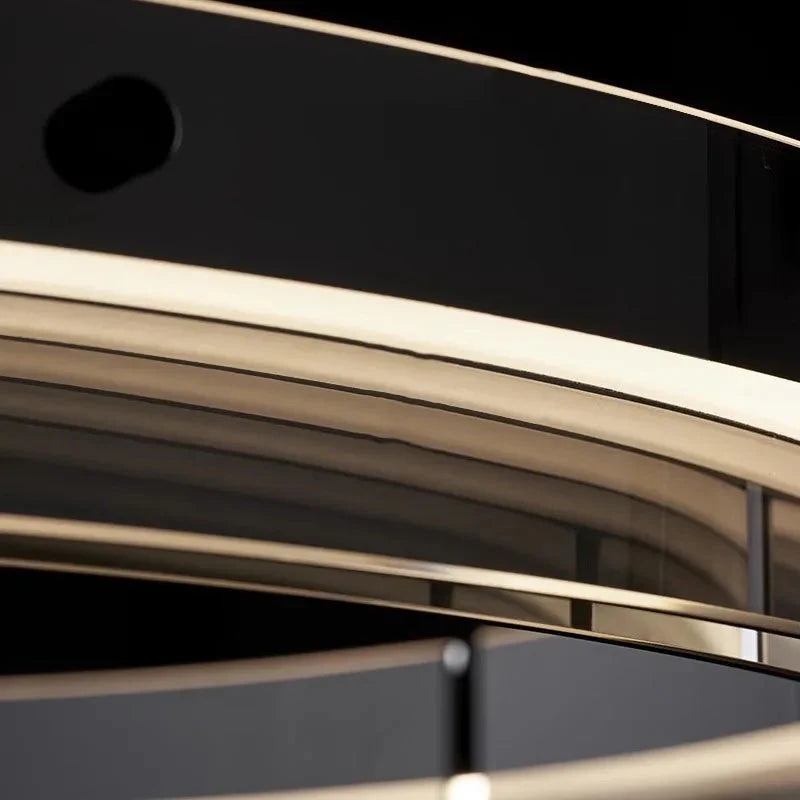 Qyra Contemporary Circular LED Chandelier