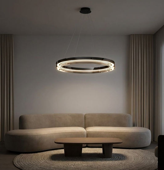 Qyra Contemporary Circular LED Chandelier