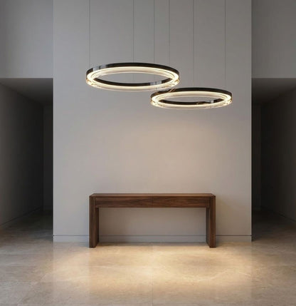 Qyra Contemporary Circular LED Chandelier