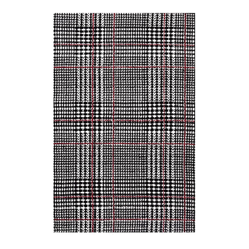Kaja Abstract Plaid 5x8 Area Rug