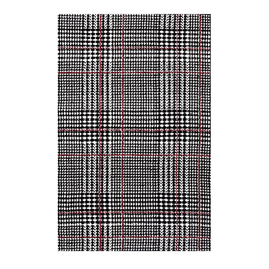 Kaja Abstract Plaid 5x8 Area Rug