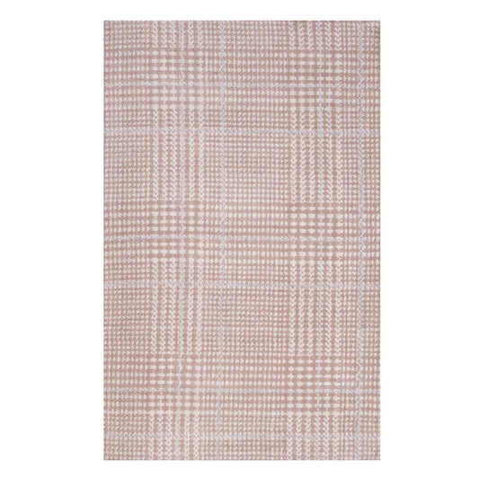 Kaja Abstract Plaid 8x10 Area Rug