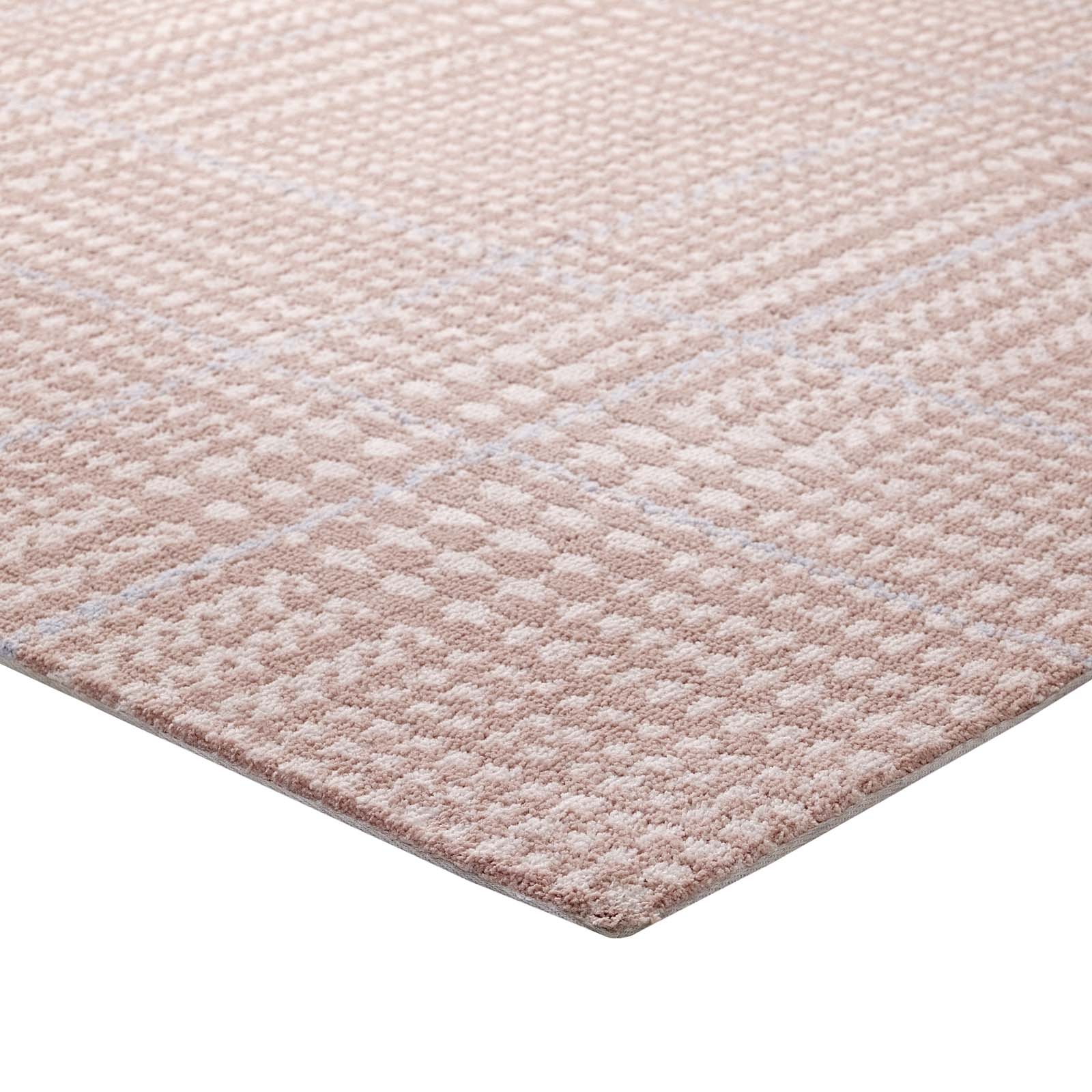 Kaja Abstract Plaid 8x10 Area Rug