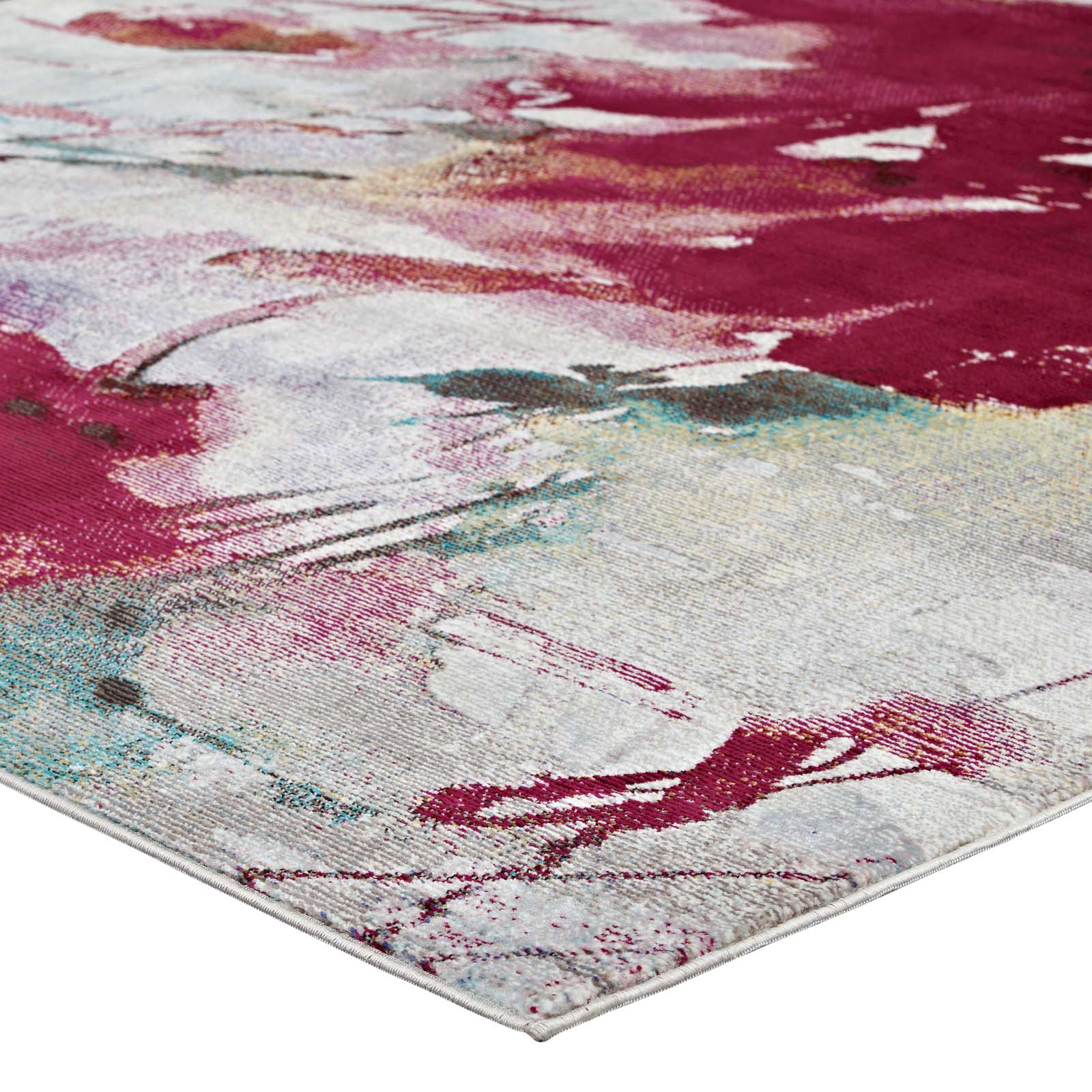 Blume Abstract Floral 4x6 Area Rug