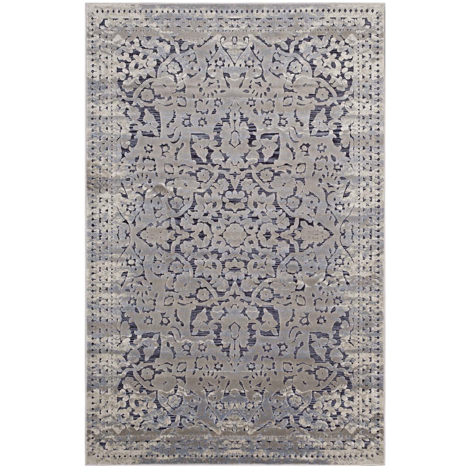 Margarida Distressed Vintage Turkish 8x10 Area Rug