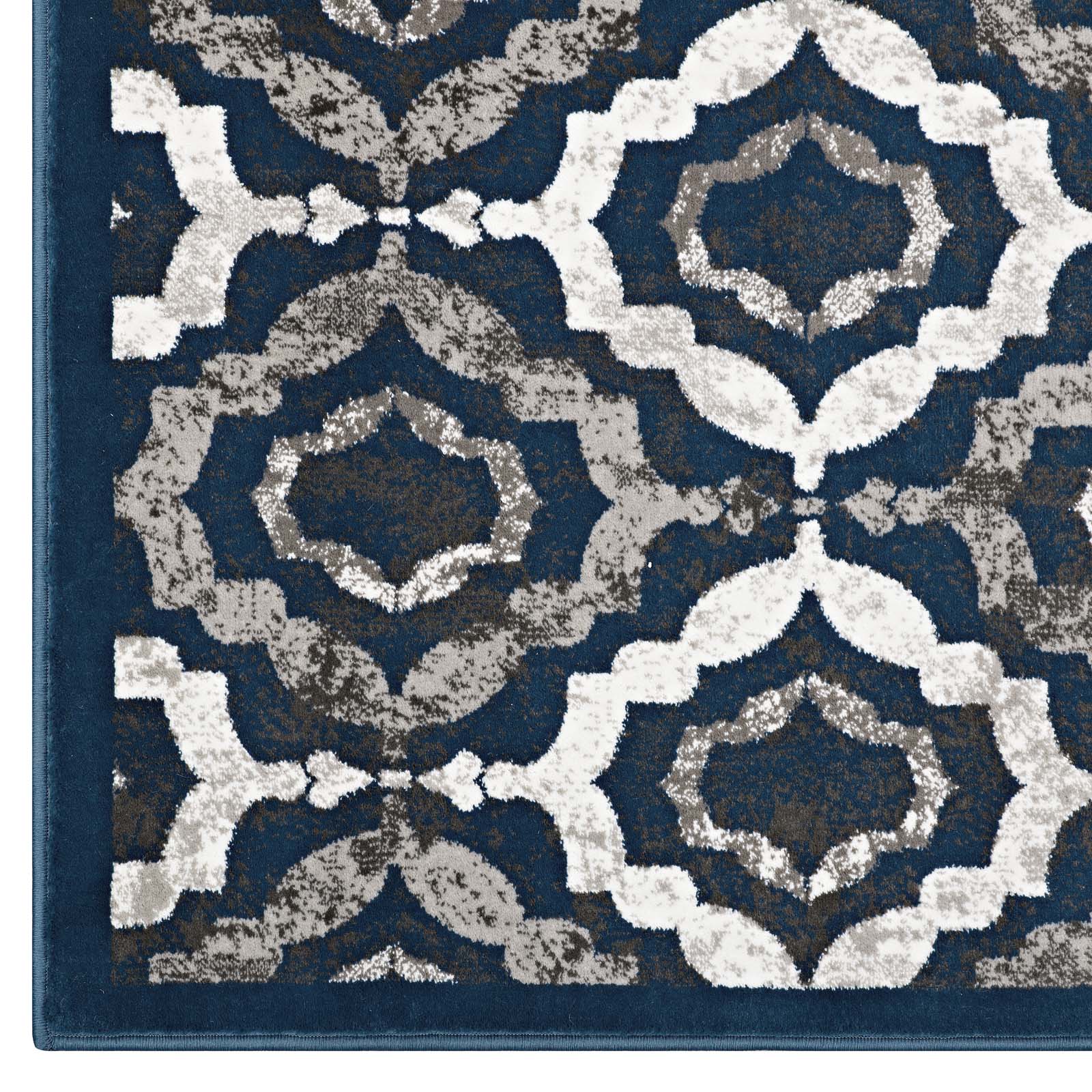 Kalinda Rustic Vintage Moroccan Trellis 5x8 Area Rug