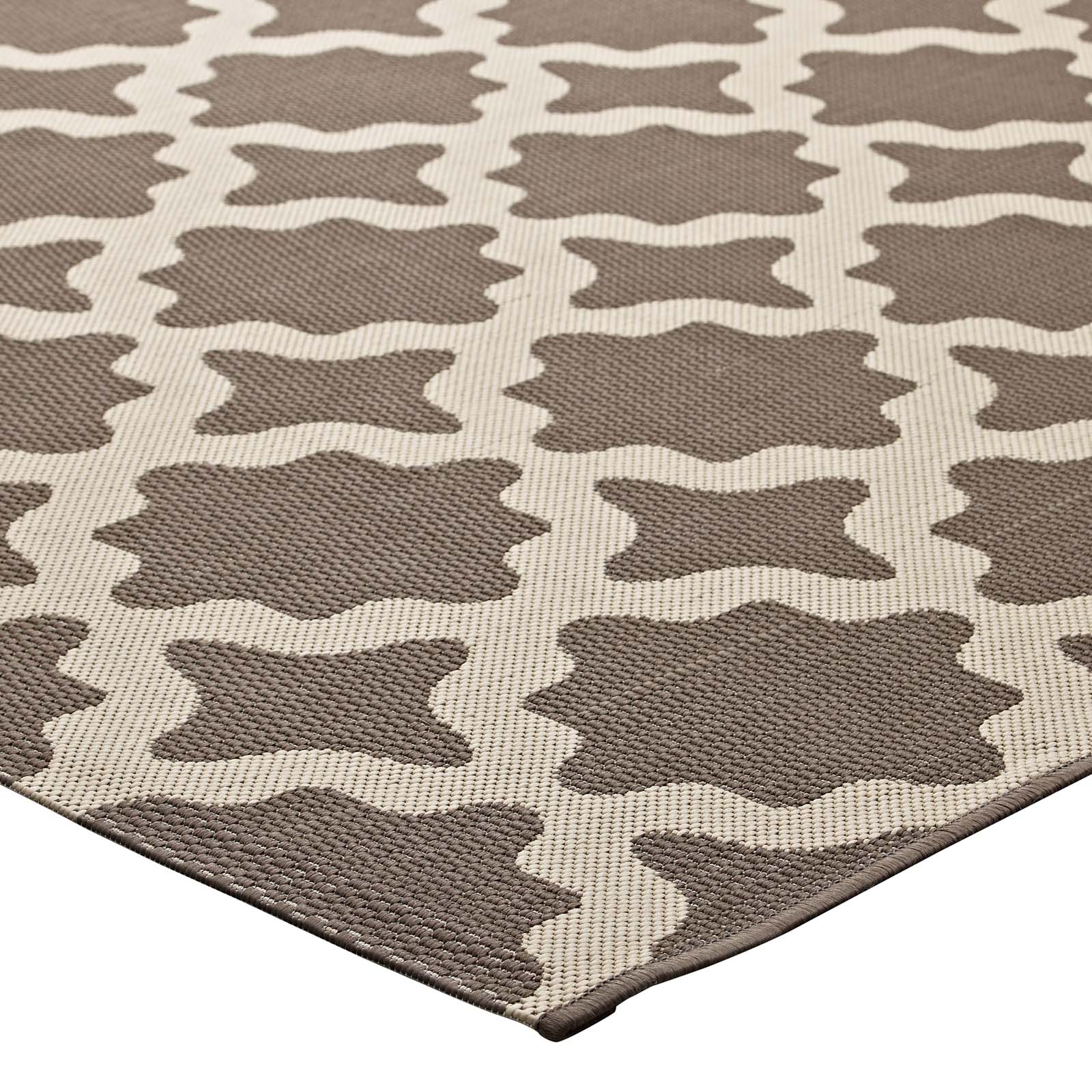 Cerelia Moroccan Trellis 8x10 Indoor and Outdoor Area Rug