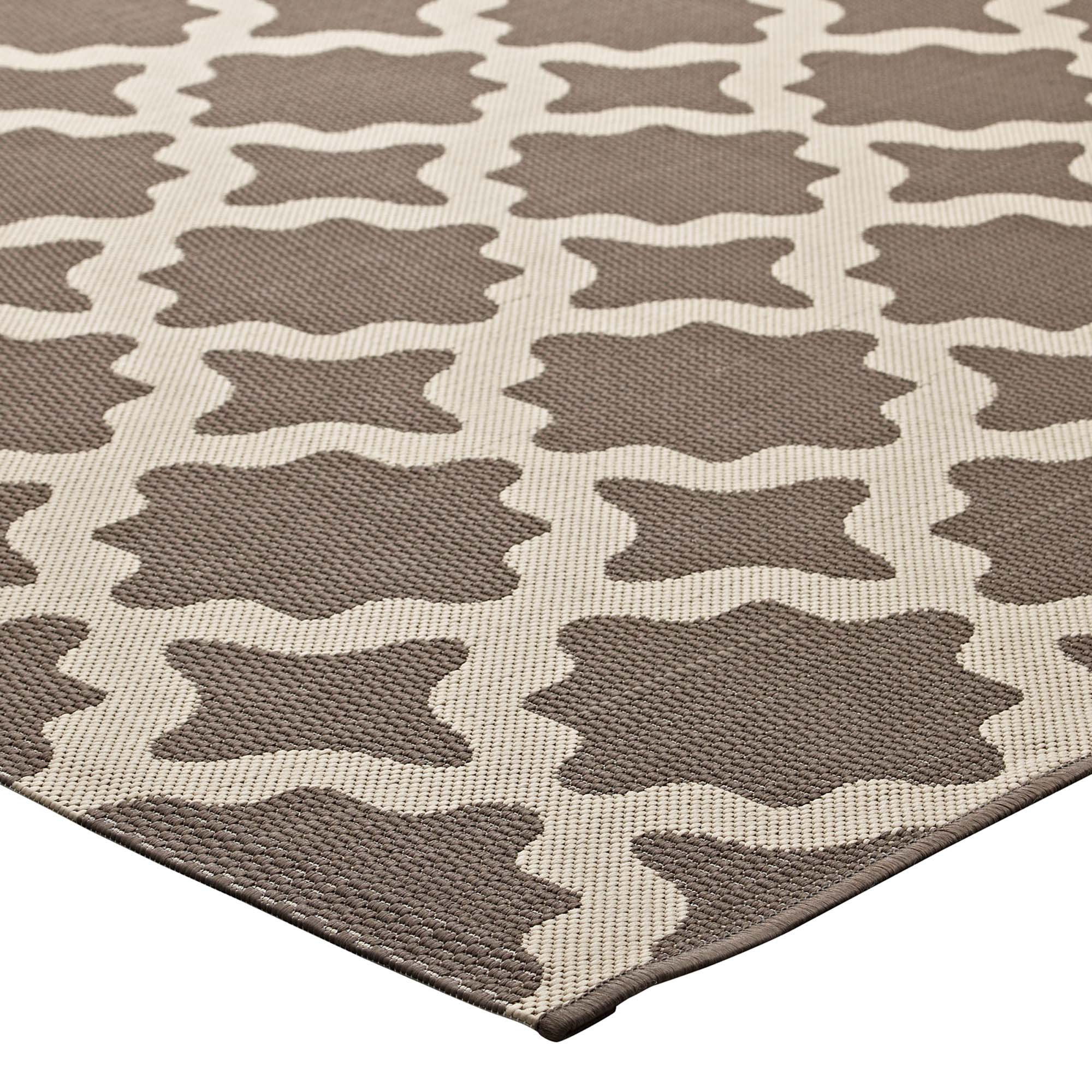 Cerelia Moroccan Trellis 9x12 Indoor and Outdoor Area Rug