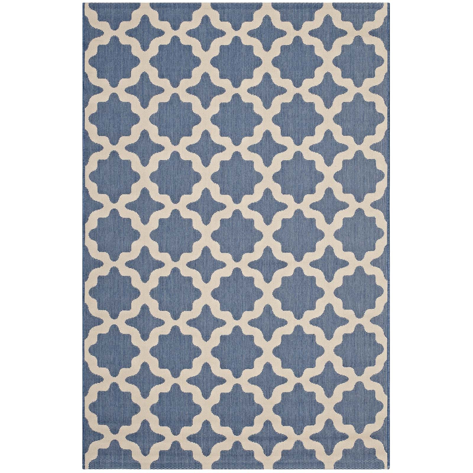 Cerelia Moroccan Trellis 5x8 Indoor and Outdoor Area Rug