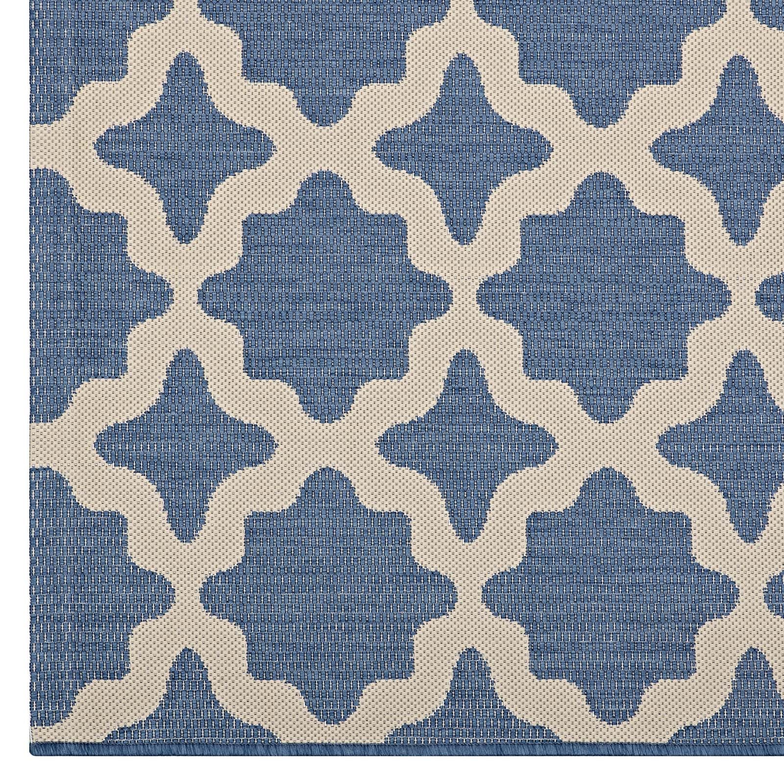 Cerelia Moroccan Trellis 5x8 Indoor and Outdoor Area Rug