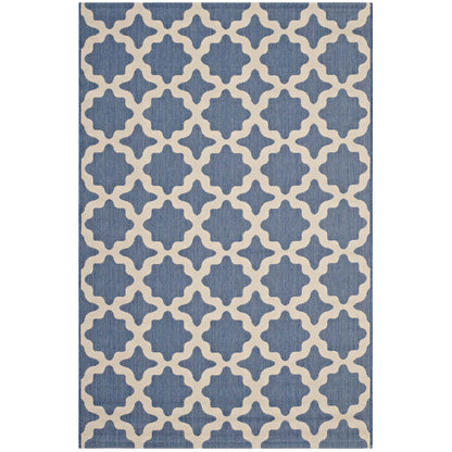 Cerelia Moroccan Trellis 9x12 Indoor and Outdoor Area Rug