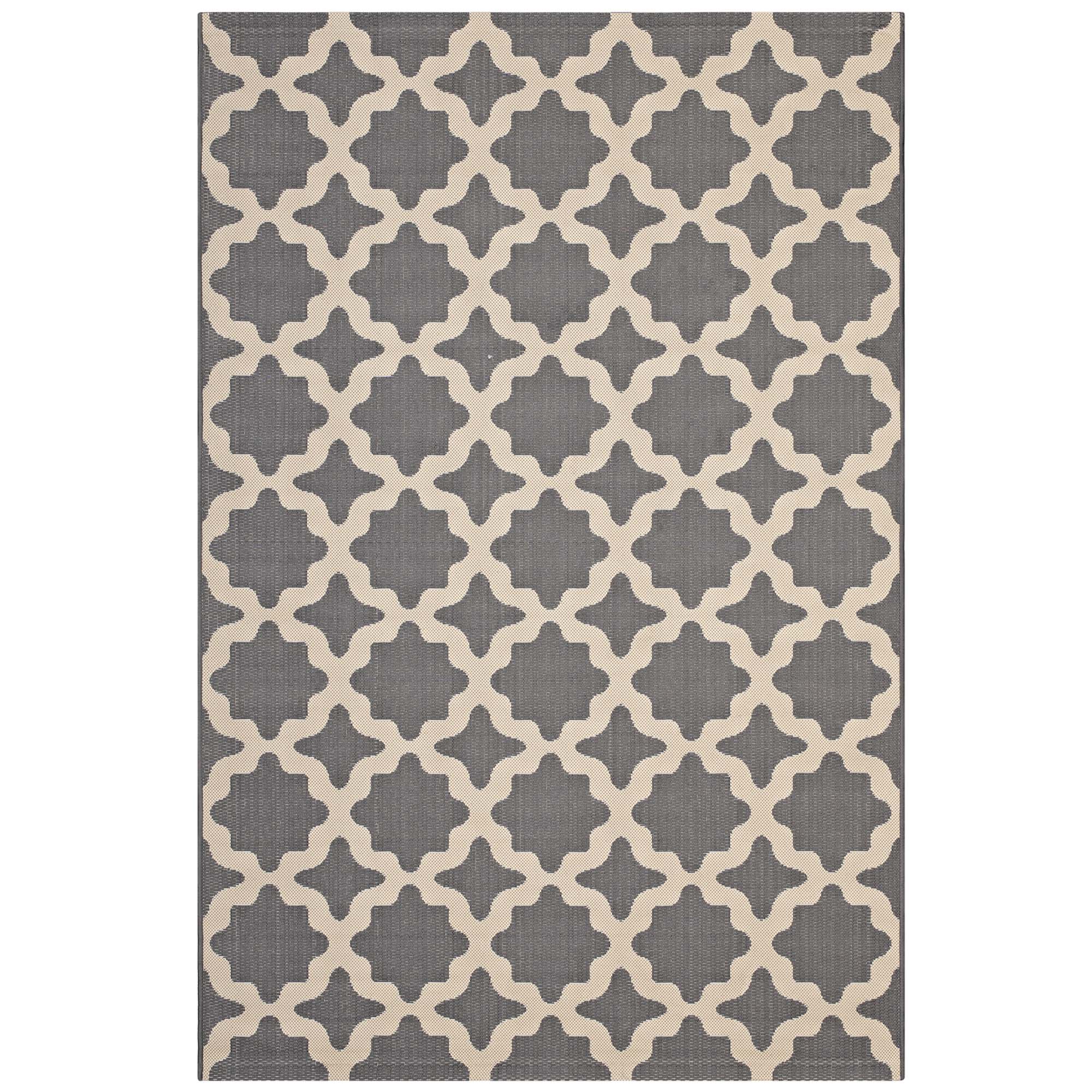 Cerelia Moroccan Trellis 4x6 Indoor and Outdoor Area Rug