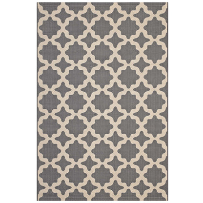 Cerelia Moroccan Trellis 4x6 Indoor and Outdoor Area Rug