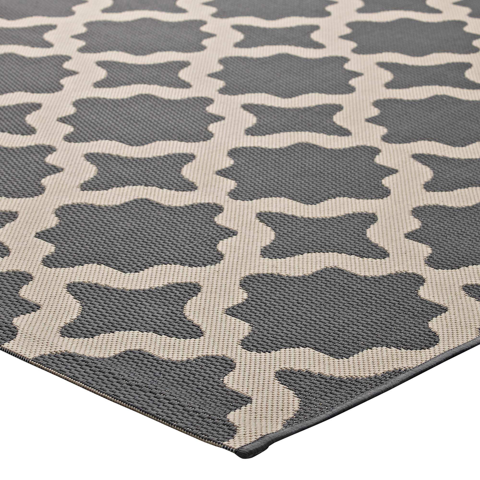 Cerelia Moroccan Trellis 4x6 Indoor and Outdoor Area Rug