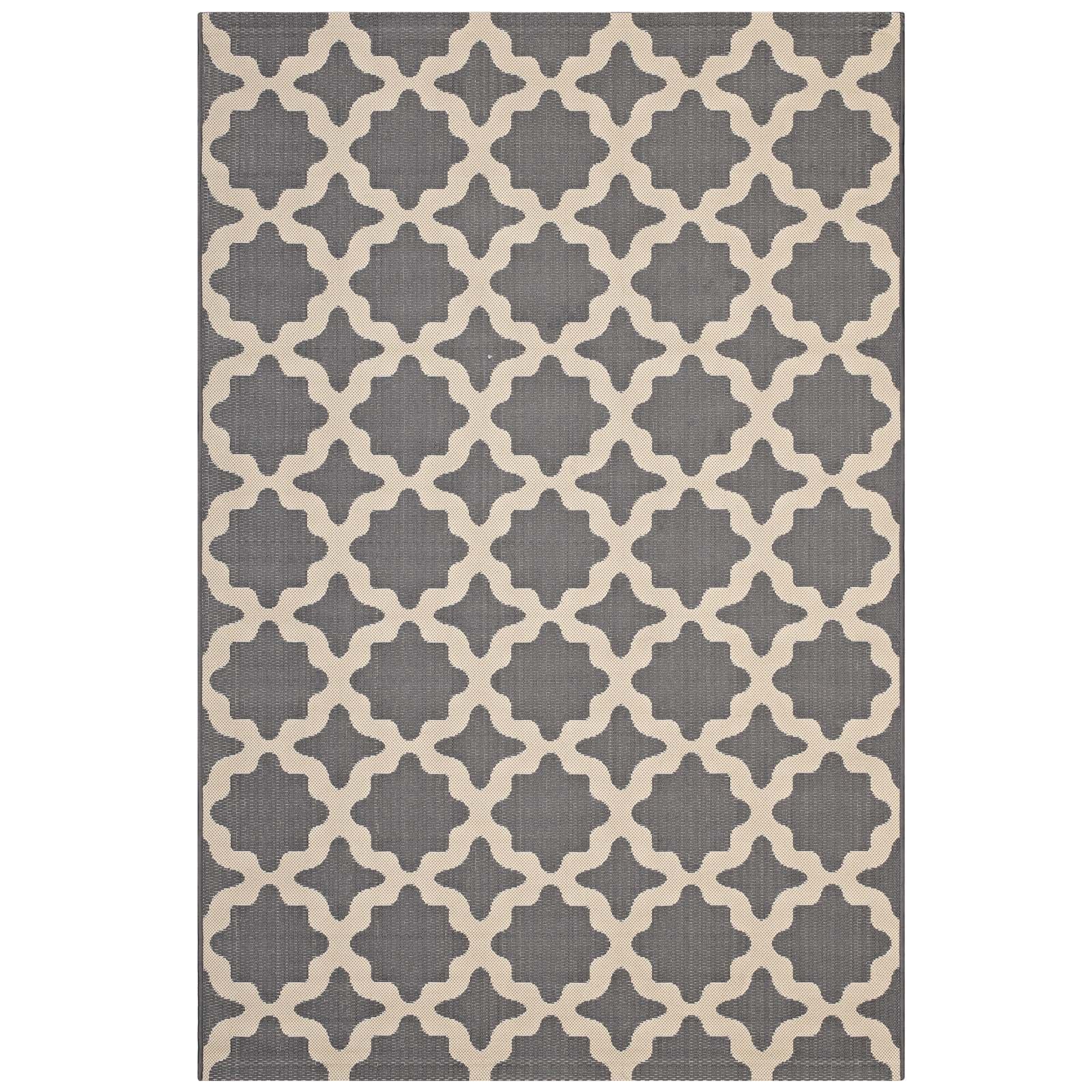 Cerelia Moroccan Trellis 5x8 Indoor and Outdoor Area Rug