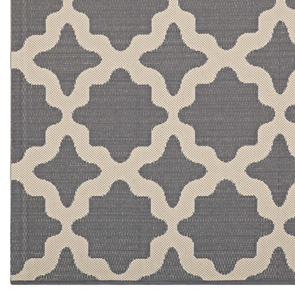 Cerelia Moroccan Trellis 9x12 Indoor and Outdoor Area Rug