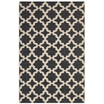 Cerelia Moroccan Trellis 4x6 Indoor and Outdoor Area Rug