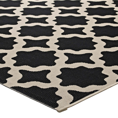 Cerelia Moroccan Trellis 4x6 Indoor and Outdoor Area Rug
