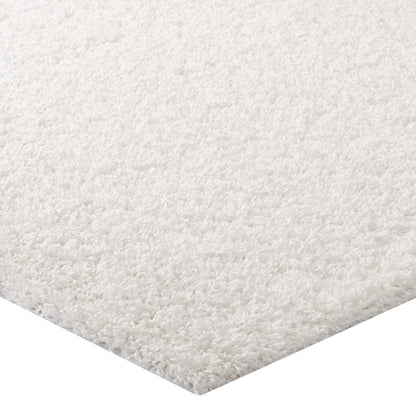 Enyssa Solid 5x8 Shag Area Rug