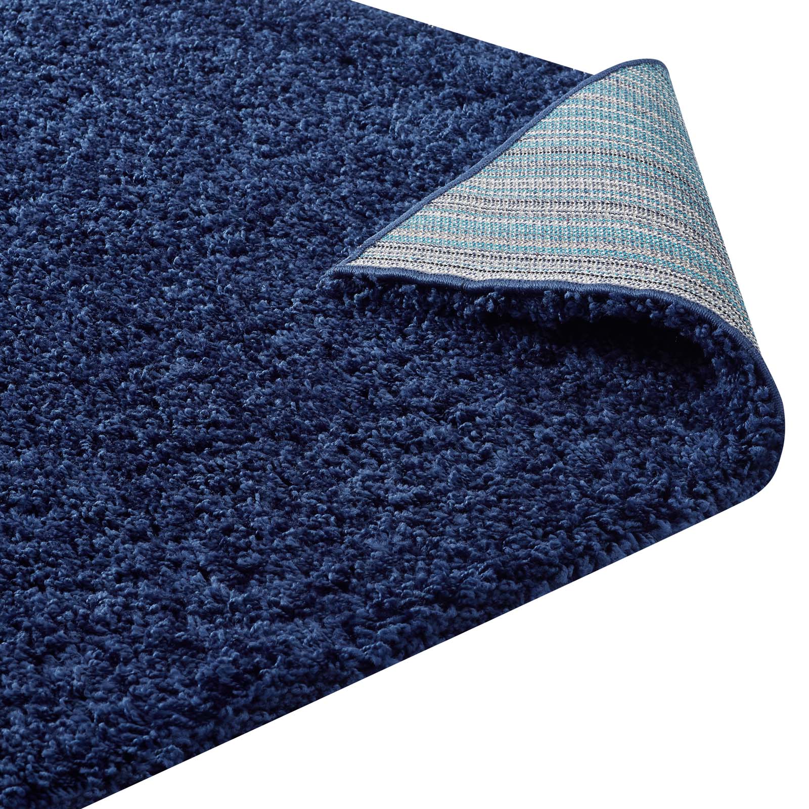 Enyssa Solid 5x8 Shag Area Rug