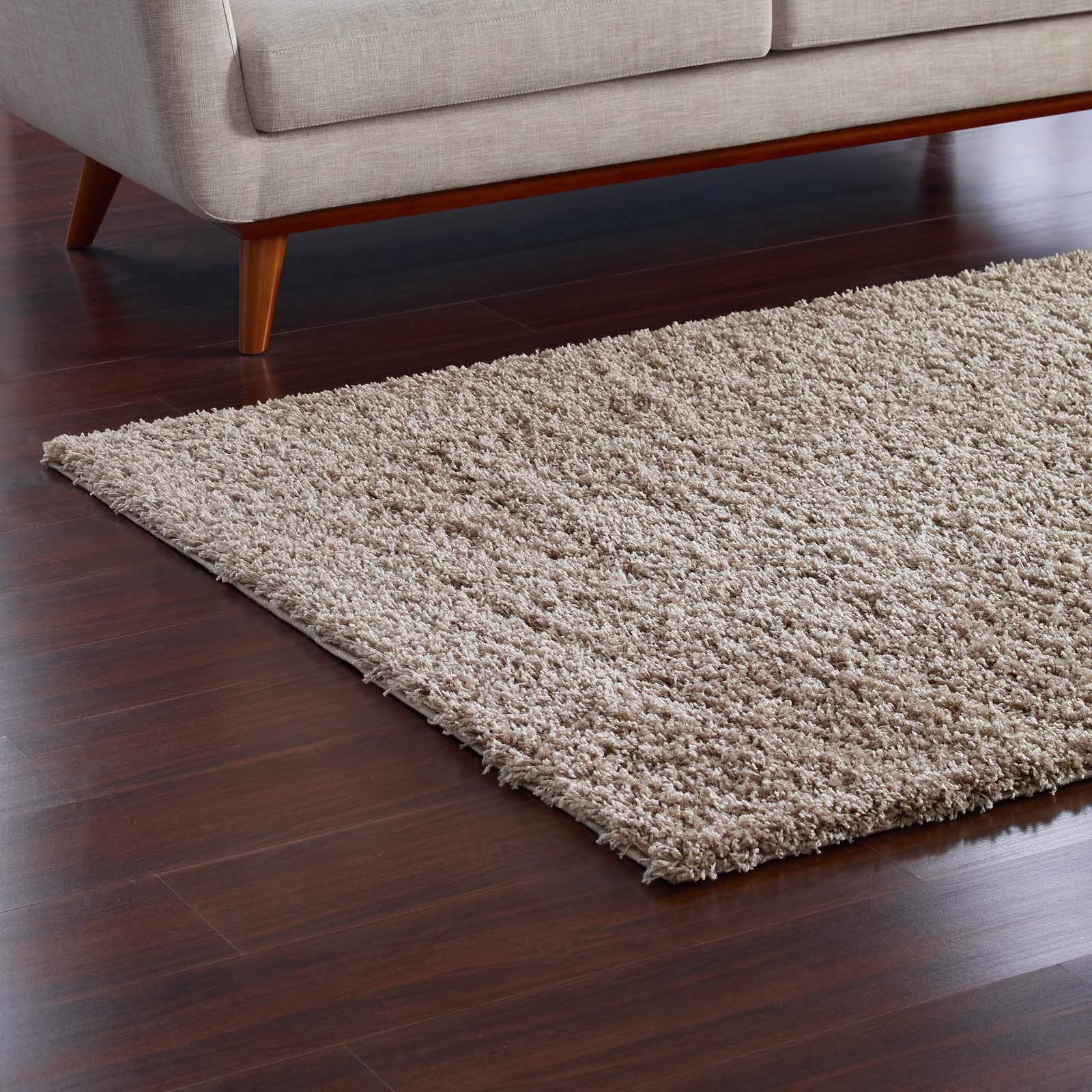 Enyssa Solid 8x10 Shag Area Rug