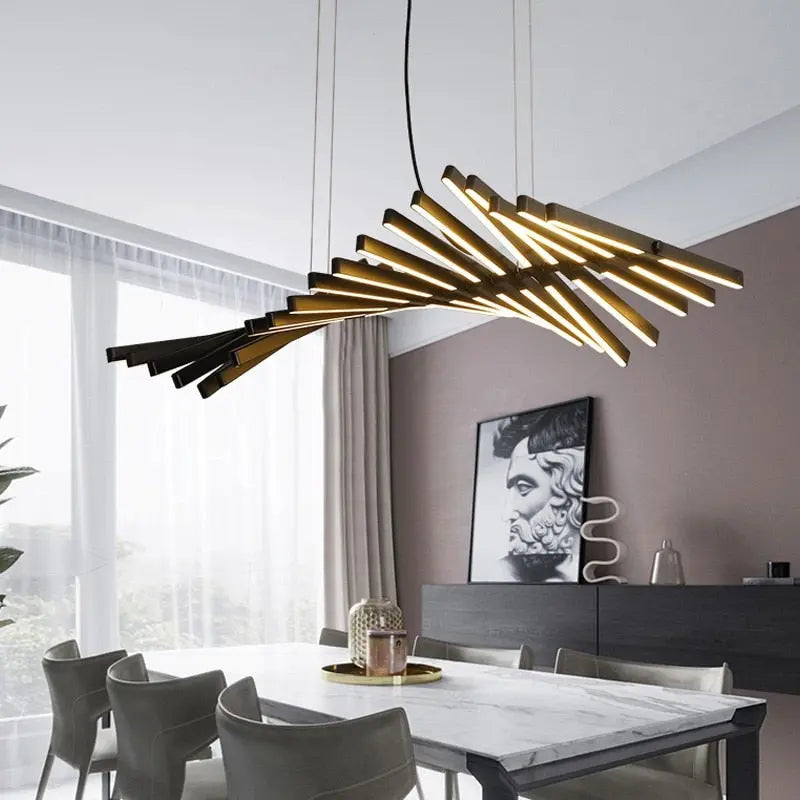 Radiel Modern Led Chandelier with Remote Control