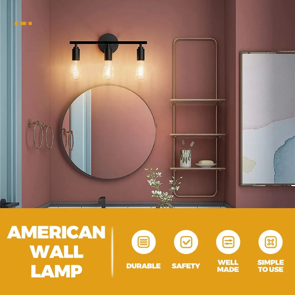 Rossi Farmhouse Light Fixtures Bathroom