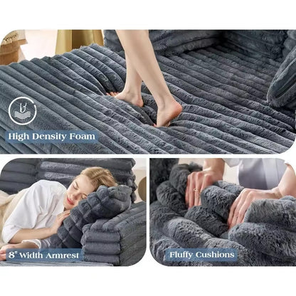 CozySleeper™ 53” Chaise Lounge Sofa Bed