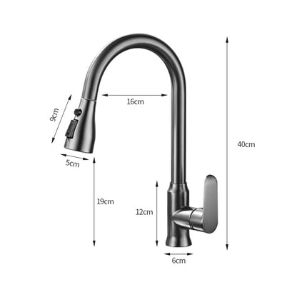 Hot & Cold Kitchen Pull-out Faucet