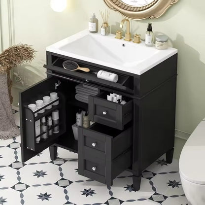 Manhattan 30" Modern Bathroom Vanity with Sink