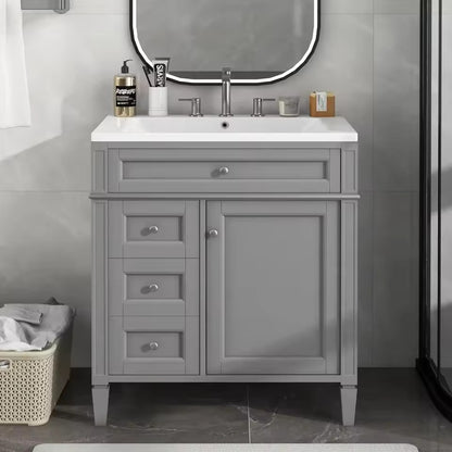 Manhattan 30" Modern Bathroom Vanity with Sink