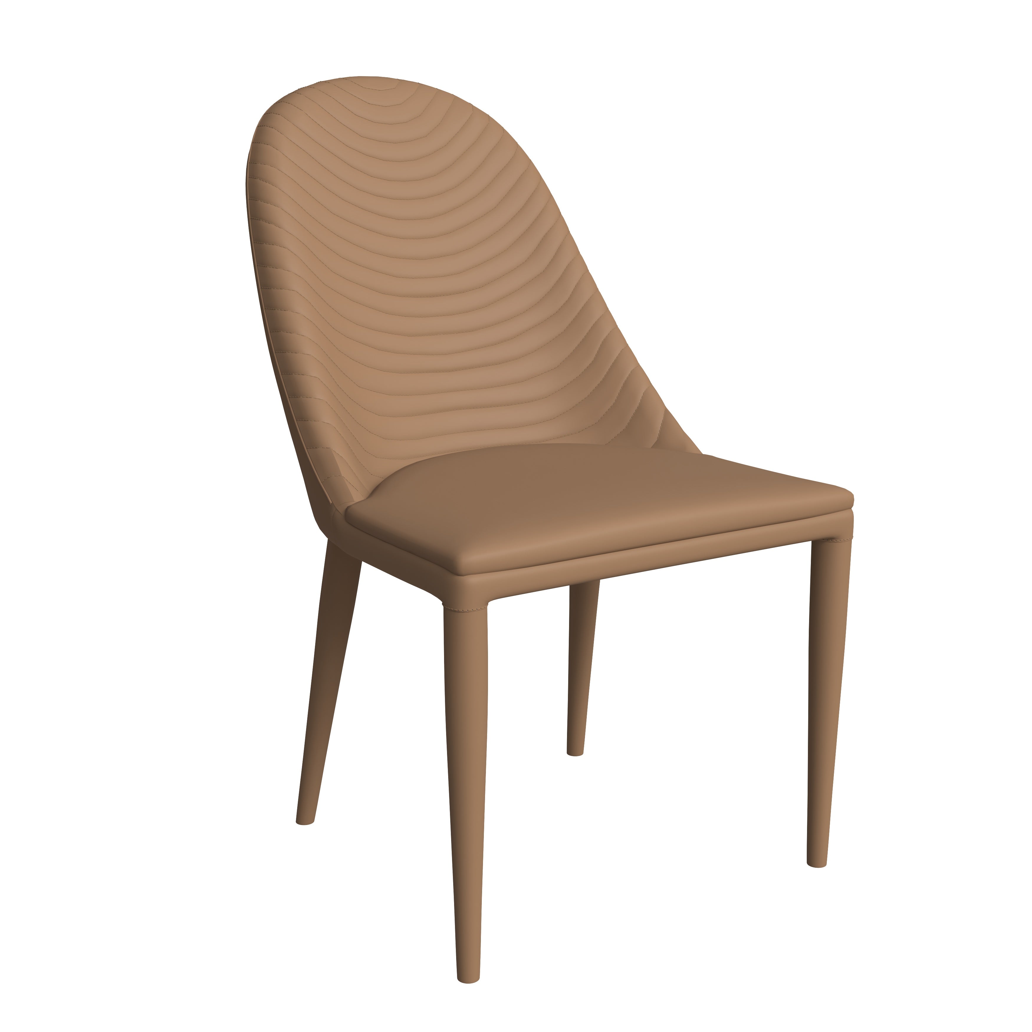 Seville Collection Modern Dining Chair in Toupe