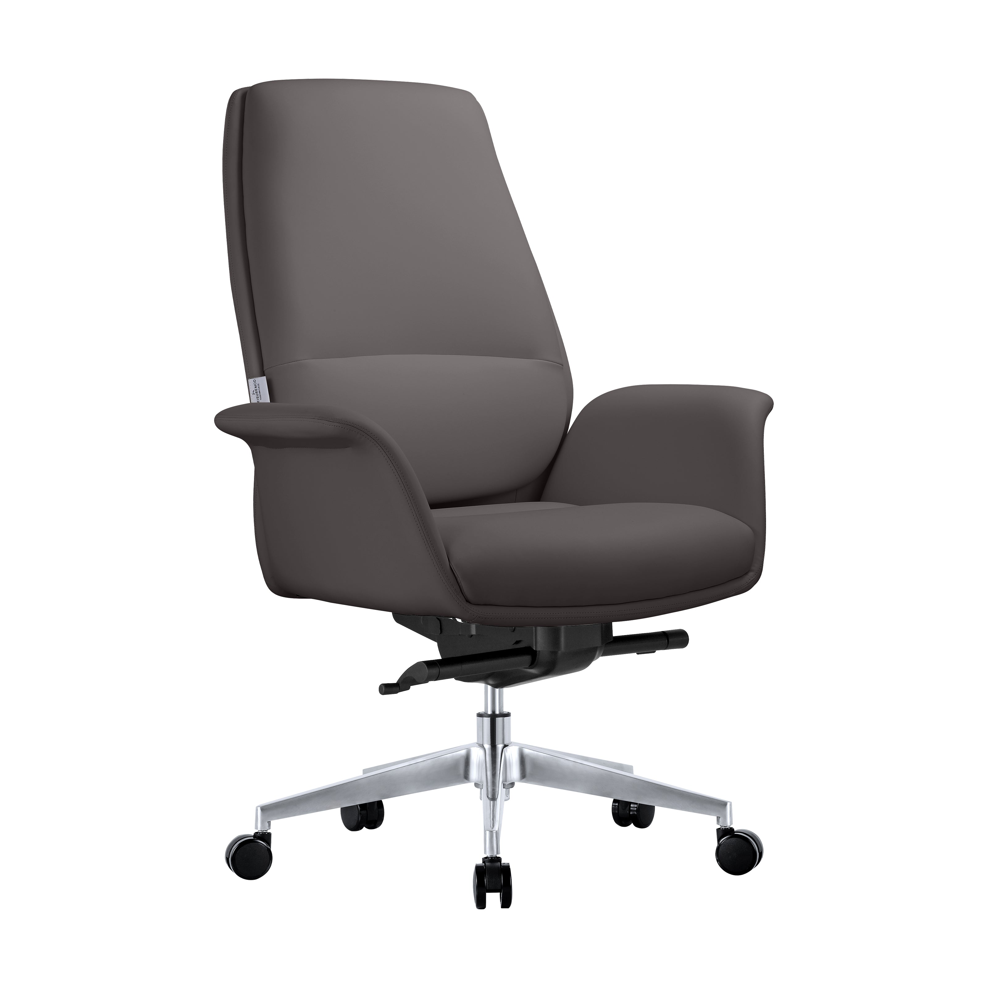 Summit Series Office Chair In Black Leather