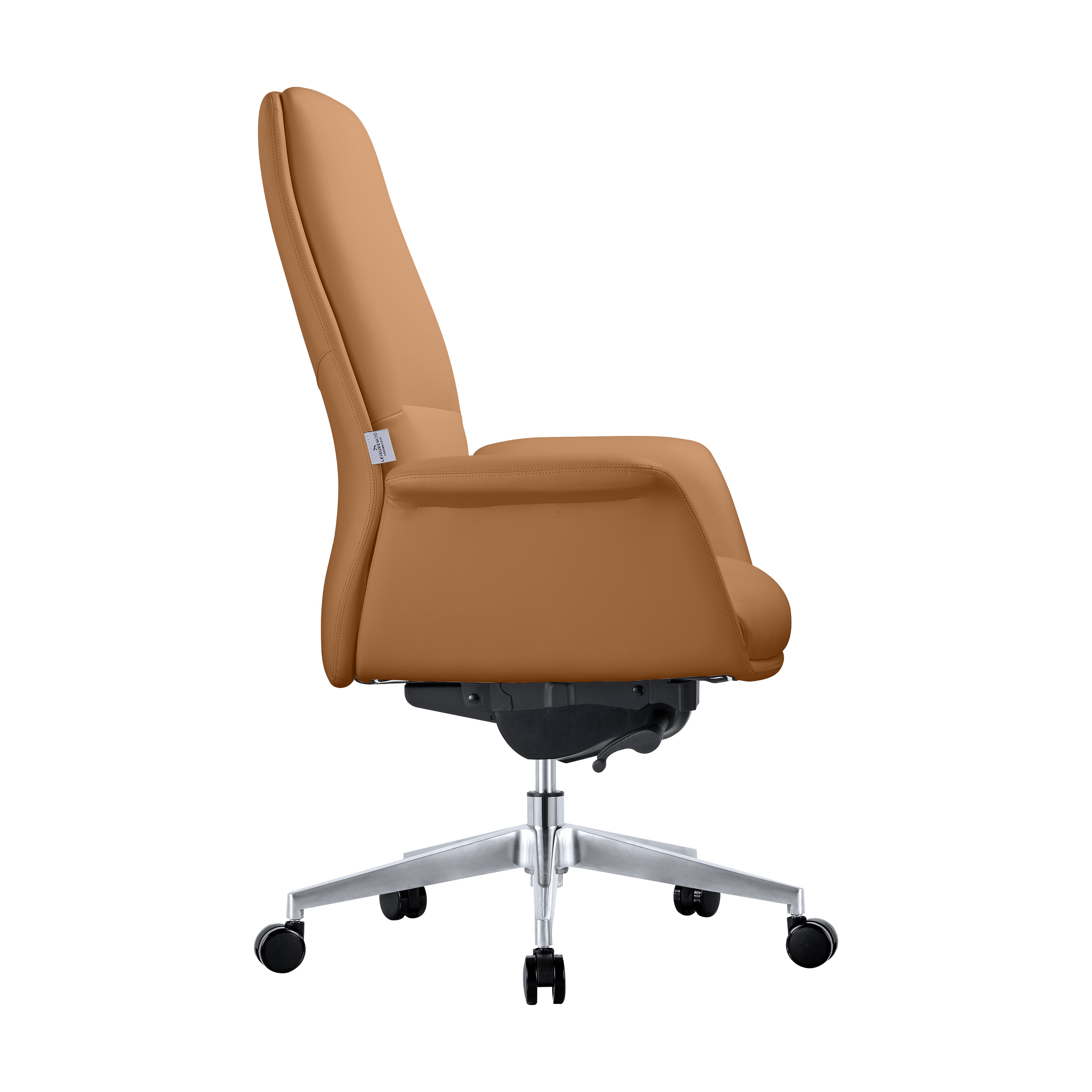 Summit Series Office Chair In Black Leather