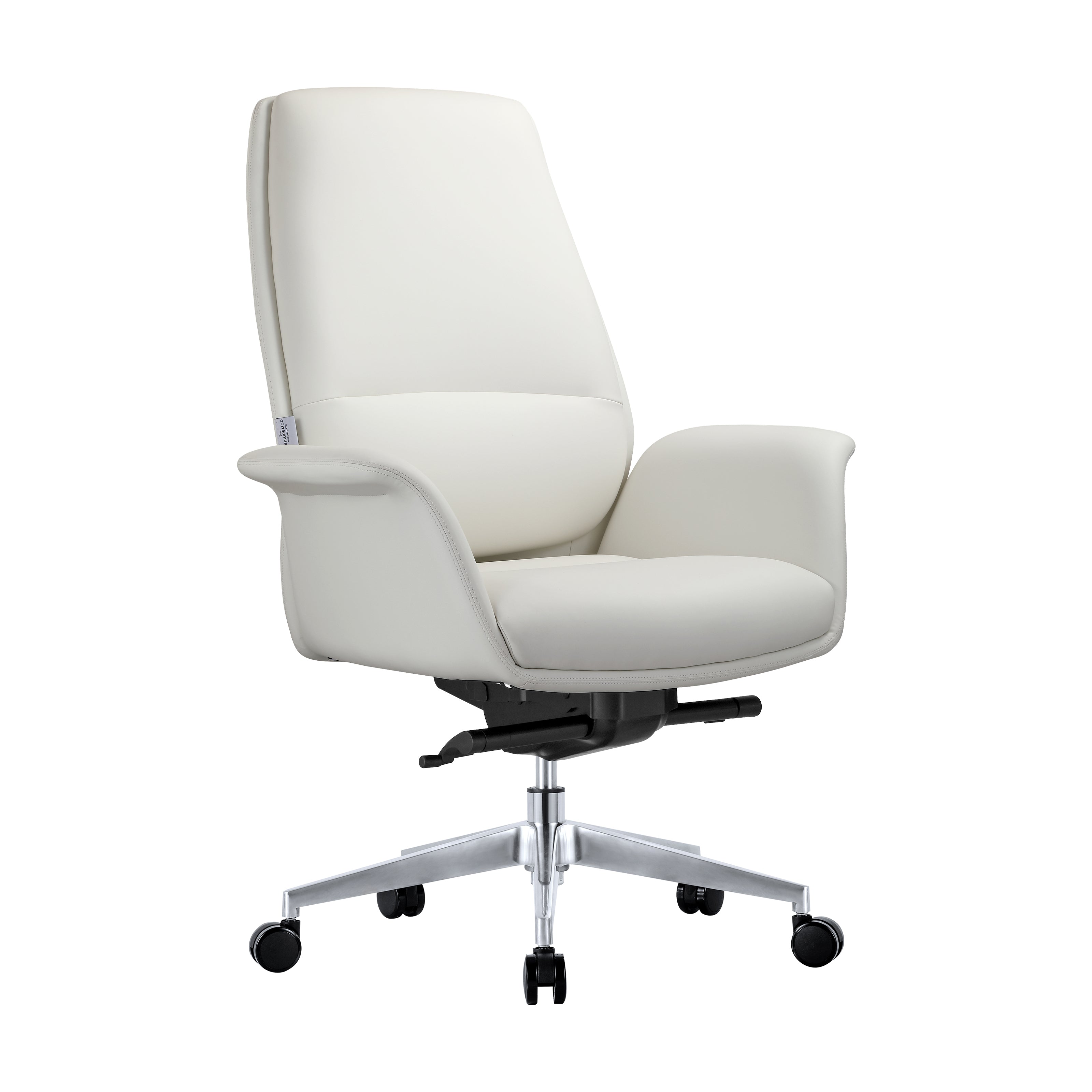 Summit Series Office Chair In Black Leather