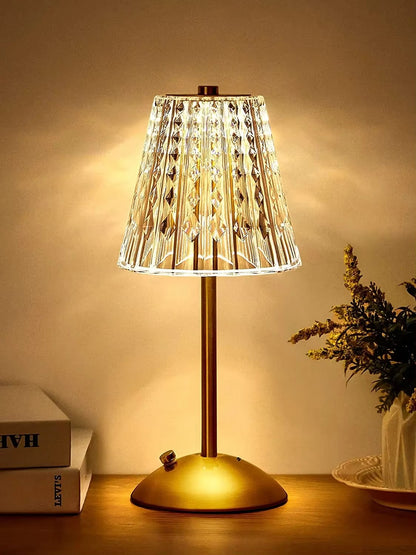 Crystal Touch Lamp Diamond LED Table Light