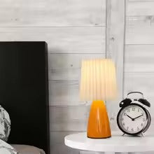 Ceramic Soft LED Bedside Coffee Table Night Lamp