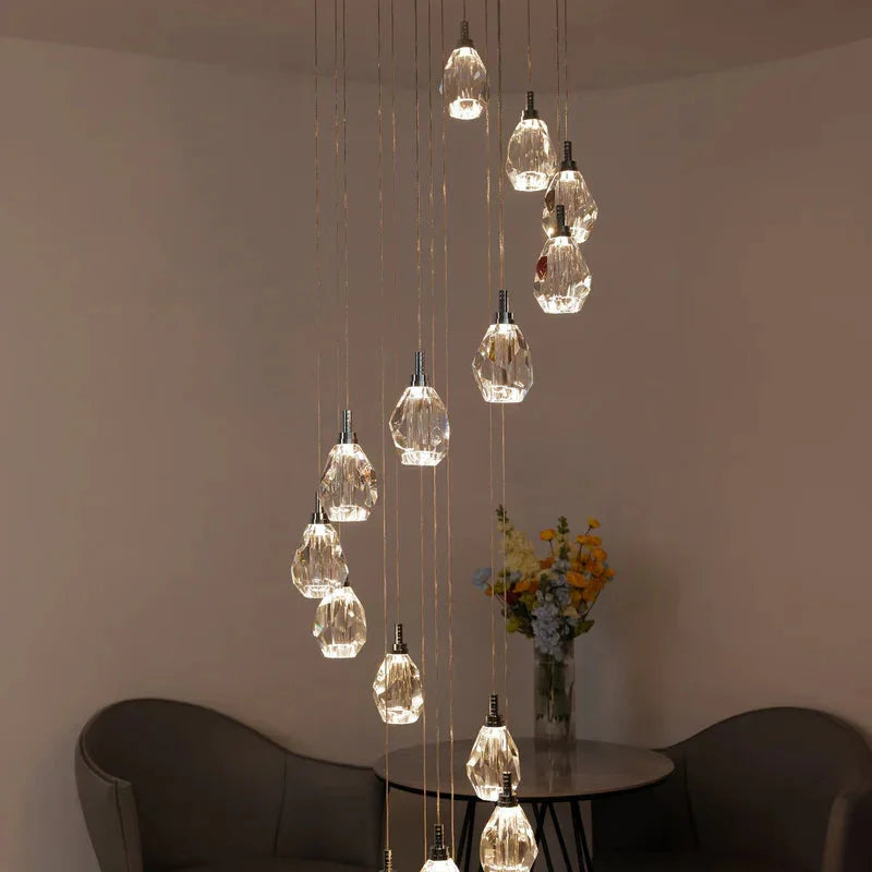 Sensa Crystal Stairwell Lighting