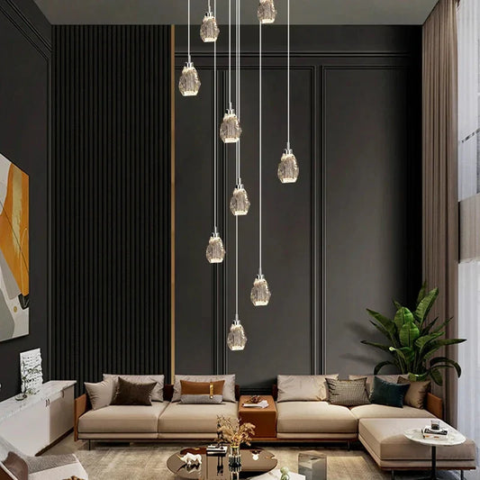 Sensa Crystal Stairwell Lighting